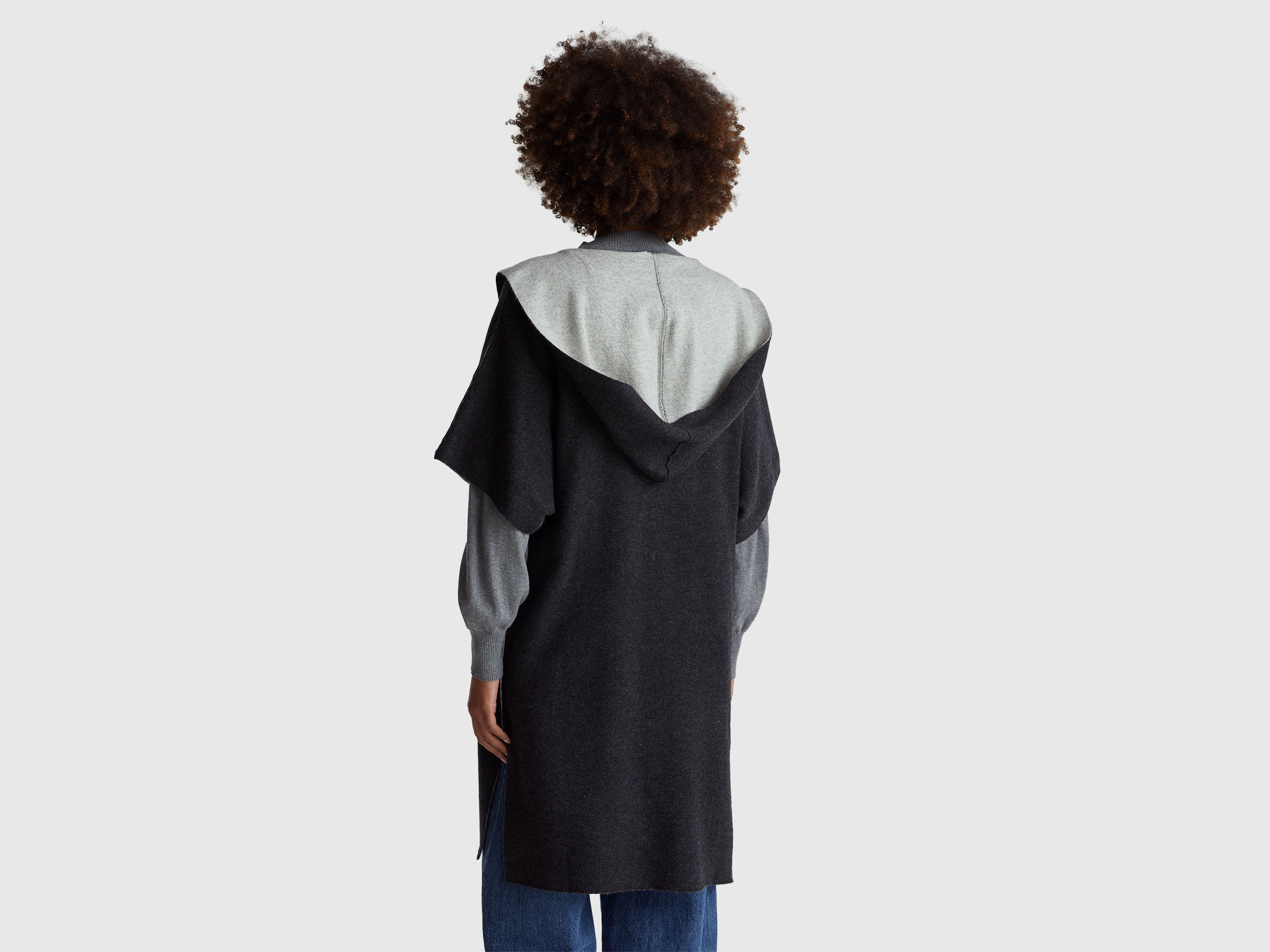 KNITTED COAT Women image number 2